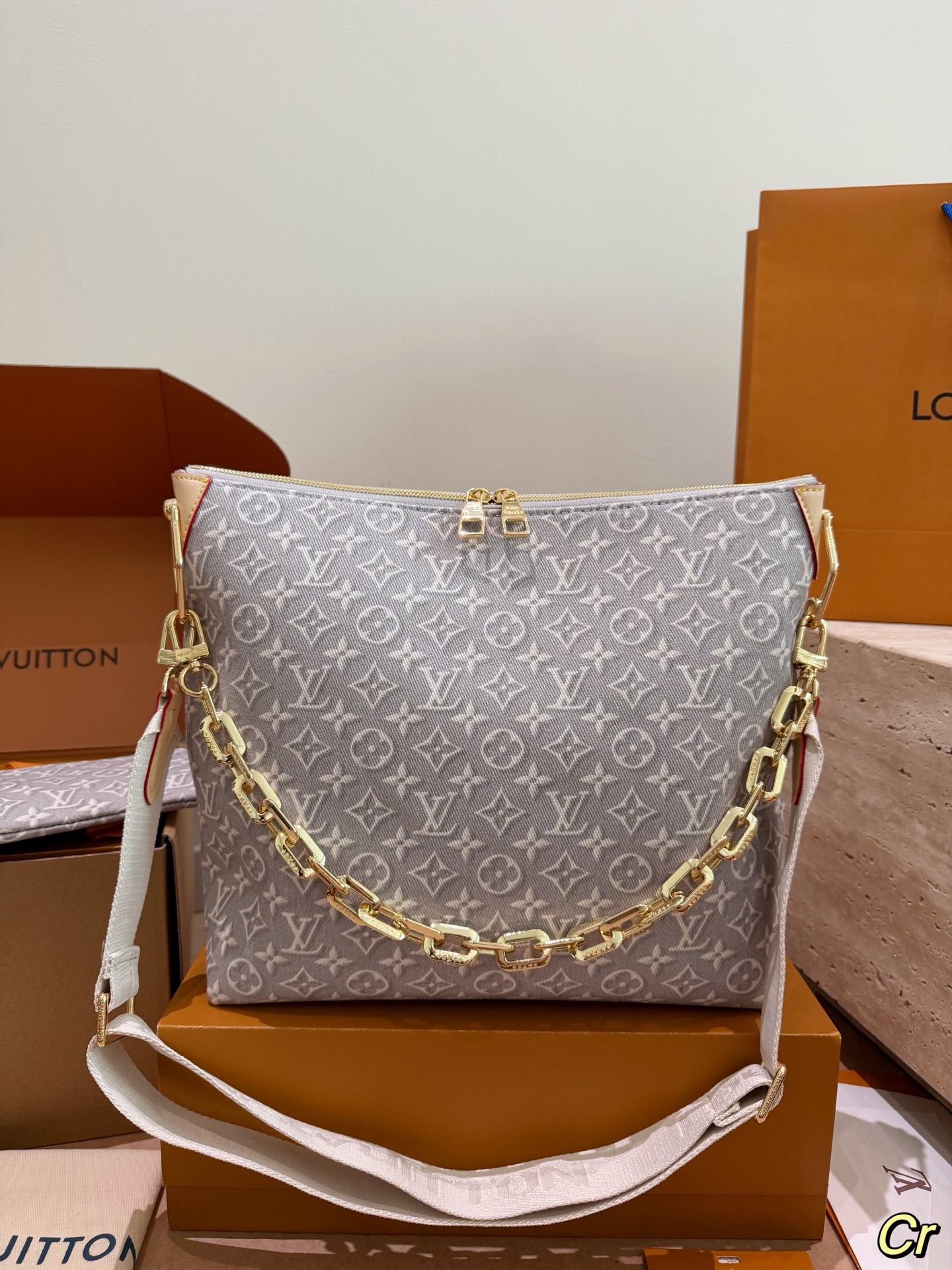 LV Luxury Monogram Handbag Monogram Canvas Crossbody Shoulder